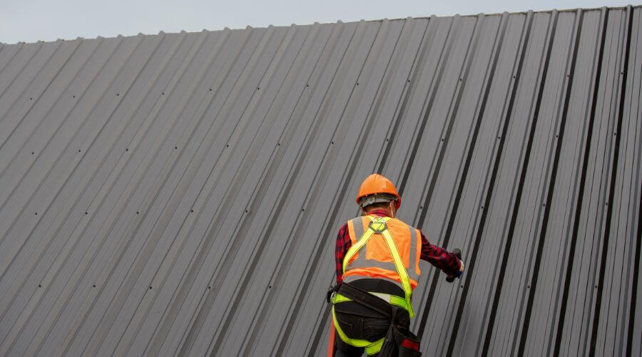 Professional metal roof installation services in Montezuma, OH
